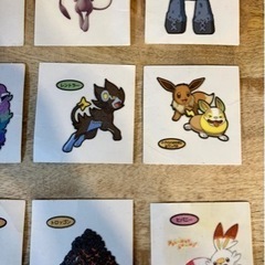 ポケモンデコキャラシール ポケモンシール  12枚セットの画像