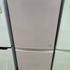 SHARP?付け替えどっちもドア?137L冷蔵庫7797