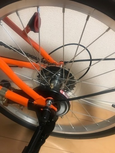 日光　折り畳み自転車　チャリ　変速機