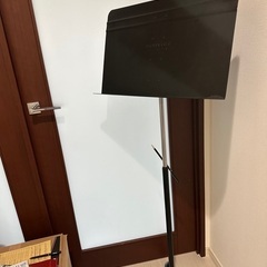 Manhasset 譜面台　ピンク　黒　の画像