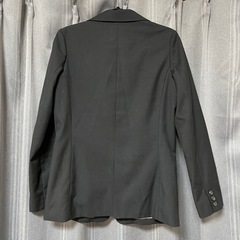 レディースジャケット　黒の画像