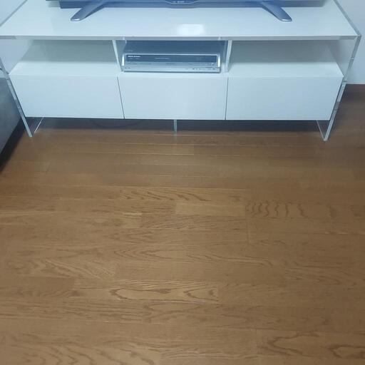 白　テレビ台のみ　値下げ