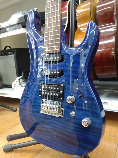 AriaProII エレキギター MACシリーズ 24F  SSH トラ杢