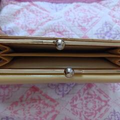 長財布　黄色　汚れ、擦れありの画像