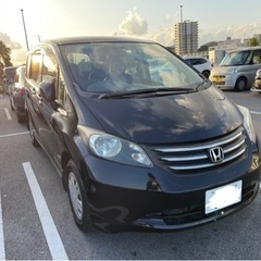 【受付終了】フリード  車検半年 2列目独立 フルセグ 前後ドラレコ