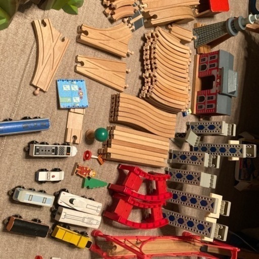 木製レール　まとめて