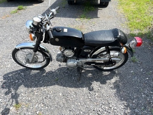 582.  動画あり　ヤマハ　YB-1 four  原付　バイク　50cc   車体