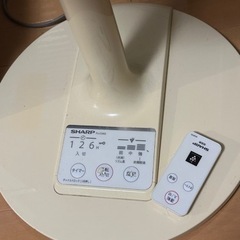中古　扇風機　SHARP リモコン付きの画像