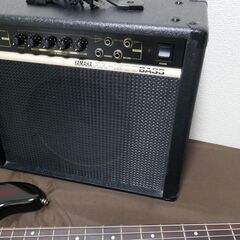 値下げ！ベースギターとアンプのセット　PLAYTECH ( プレイテック ) / JB420 Rose Sunburst＆ヤマハAR-1500BASSの画像