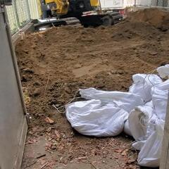 無料配達します、庭石、庭土の画像