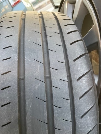 レクサス LEXUS IS250 17×8JJ+45 5H114.3 純正ホイール 215/45R17 タイヤ4本 中古