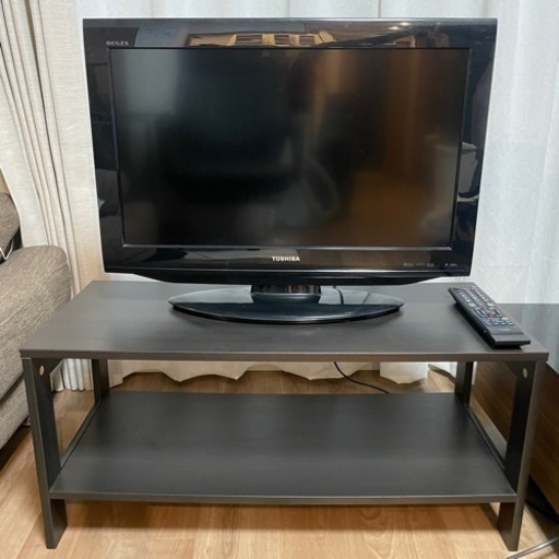 【テレビ台付】液晶テレビ26インチ※値下げ応じます。
