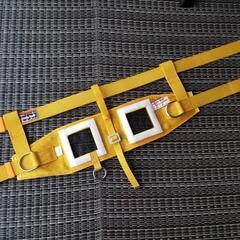 高所作業　法面　　メッシュ安全帯　