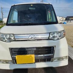 ダイハツ、タントカスタムRSターボ！パワースライドドア,ナビ,テレビ
