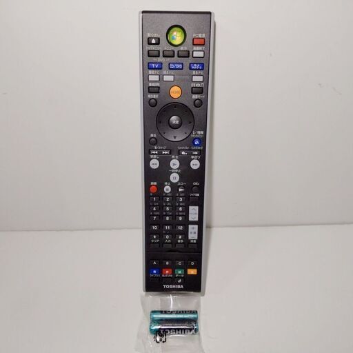 TOSHIBA 東芝 マルチリモコン G83C00089310 単4電池/2個付き 動作確認済 リモコン PC TV HDD/DVD レコーダー用 家電