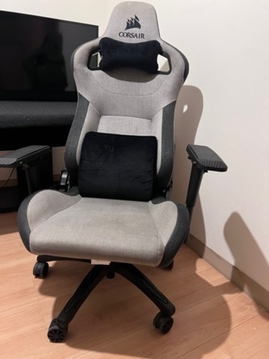 【超美品】CORSAIR T3 RUSH ファブリック ゲーミングチェア