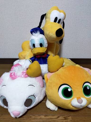 ディズニー　ぬいぐるみ4点セット