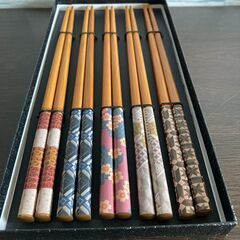 若狭塗 いろどり箸の画像