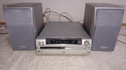 【値下げ】引き取り限定 KENWOOD ＭＤコンポ RMD-VC5DVD