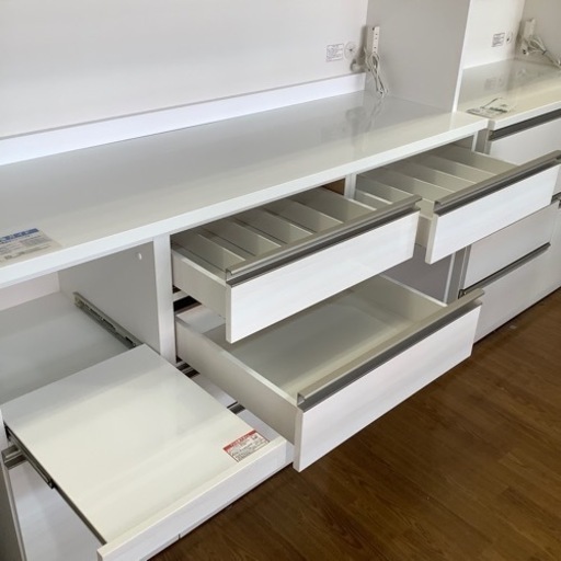 ニトリ 2枚スライド扉レンジボード【トレファク 川越店】