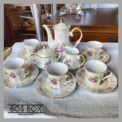 AI ORIGINAL ティーカップセット カップ&ソーサー5客 ポット