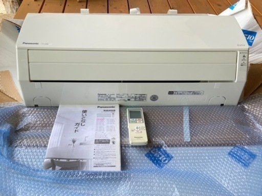 購入者決定しました。Panasonic ルームエアコン エオリア CS-J228C-W  ナノイーX 6畳用　2018年製