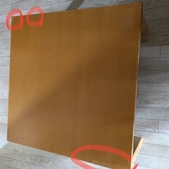 ⭐︎ テーブル　　コタツ　無印良品　中古品の画像