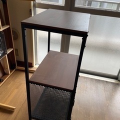 至急　こたつテーブル・ニトリ棚の画像