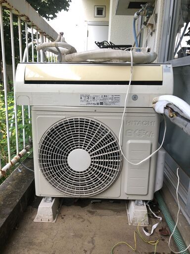中古日立ルームエアコン