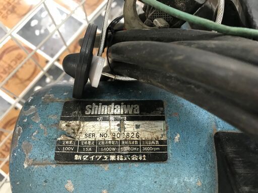 ✨新ダイワ　中古　型番不明　高速切断機✨うるま市田場✨