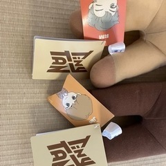 タイニータンRMとJin寝そべりぬいぐるみセットの画像