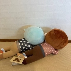 タイニータンRMとJin寝そべりぬいぐるみセットの画像