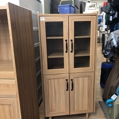 ニトリ ミニ食器棚2枚扉【トレファク上福岡】