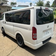 ハイエースバン　DXロングGLPKG　ディーゼル　ETC　BTオーディオ　ナビの画像