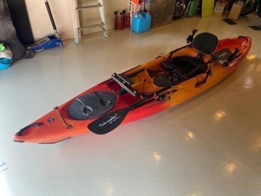 ターポン120 艤装済　カーボンパドル付属　カヤックフィッシング