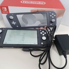 Nintendo Switch Lite グレー/新品ハードカバーセット！の画像