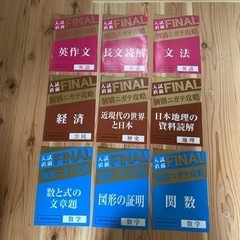 入試対策問題集の画像