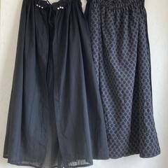 【新品！】スカート　チュールスカート　ロング　2枚　2WAY　F...