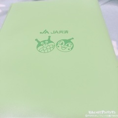 値下げ❗️200円にします→【300円均一セール】JA アンパンマン　クリアファイル　二つ折りの画像