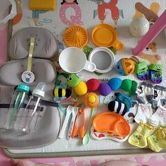 離乳食、靴下、ベビーカー品、おもちゃ等セットの画像