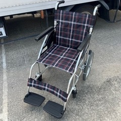 ☆美品!!☆ カワムラ 介助用 折りたたみ 車椅子 KV-16-...