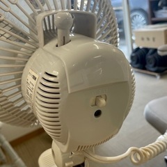【お買い得‼️】ドウシシャ メカ式 クリップ扇風機 サーキュレーター 羽根径18cmの画像