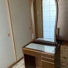 鏡台　ドレッサー　無料　24日処分品お早めに！