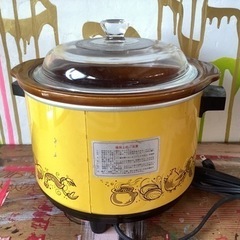 アンティーククロックポットの画像