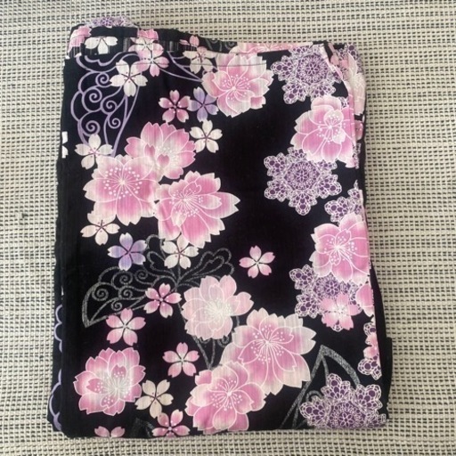 イトーヨーカドー 恋浴衣 恋ゆかた ブラック ラメ