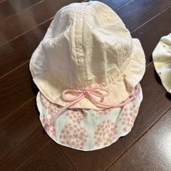 （お渡し決定）ベビー　帽子2点セットの画像