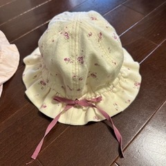 （お渡し決定）ベビー　帽子2点セットの画像