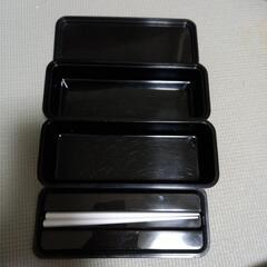 【日本製】パール金属スリム型二段式弁当箱の画像