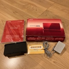 【中古】【初期化済】ニンテンドー3DS フレアレッド