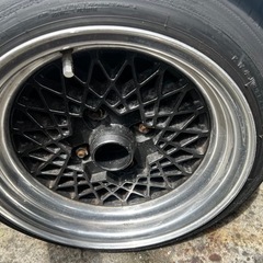 ボルクメッシュ　14インチアルミ 受け渡し決定！ボルクメッシュII 14インチ 7J